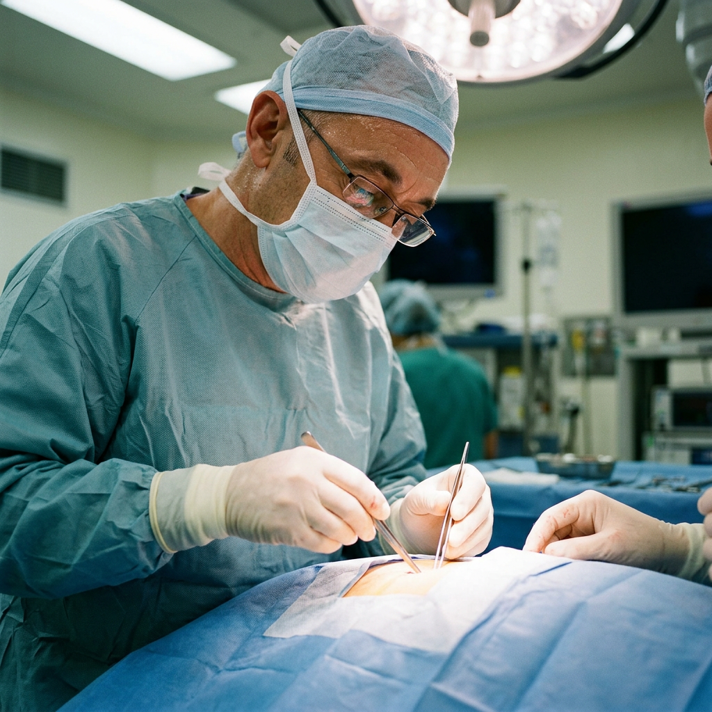 Dr. Mark Newnham, consultant general surgeon