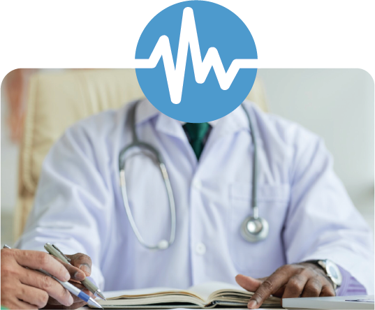 Doctor representing internal medicine
